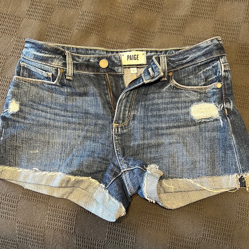 Paige denim size 26 shorts